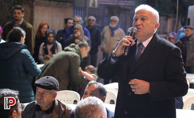 EFELER’İN DÖRT BİR YANINDA HALK “BAŞKAN MEHMET FATİH ATAY” DİYOR