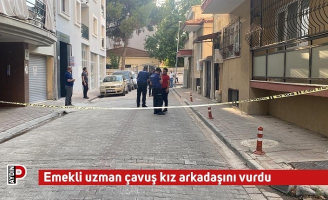 Emekli uzman çavuş kız arkadaşını vurdu
