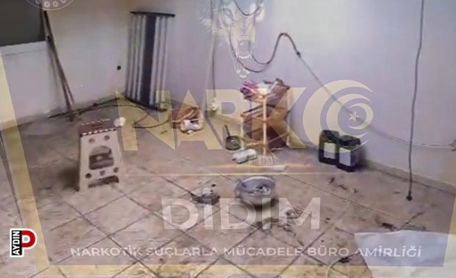 Ev değil, uyuşturucu üretim merkezi çıktı