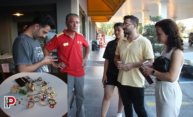 Genç çift, hayatlarının en unutulmaz molasını verdi