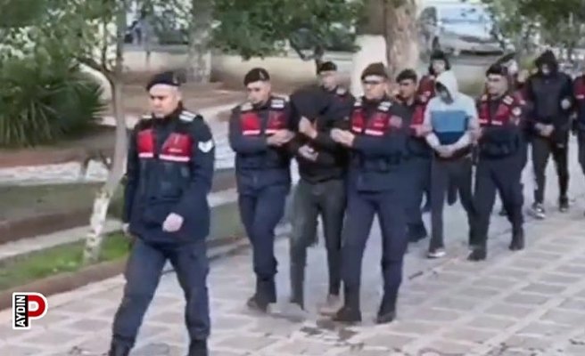 Germencik’te uyuşturucu çetesi çökertildi