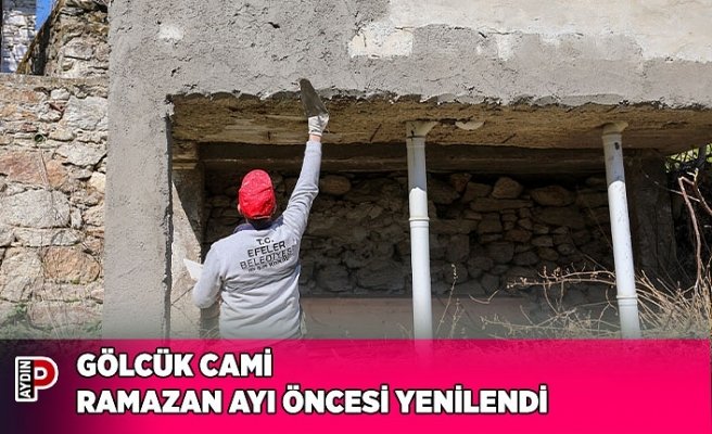 GÖLCÜK CAMİ RAMAZAN AYI ÖNCESİ YENİLENDİ