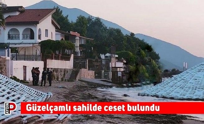 Güzelçamlı sahilde ceset bulundu