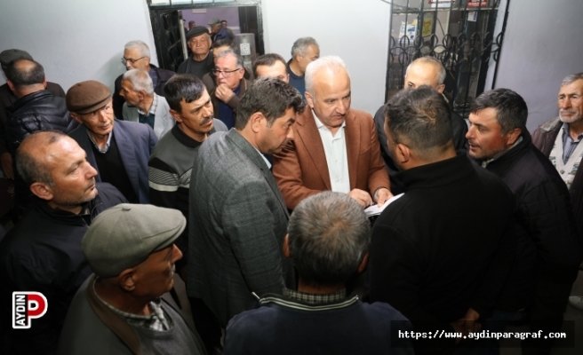 Halk Başkan Kıvrak’ı sevgi gösterileriyle karşılandı