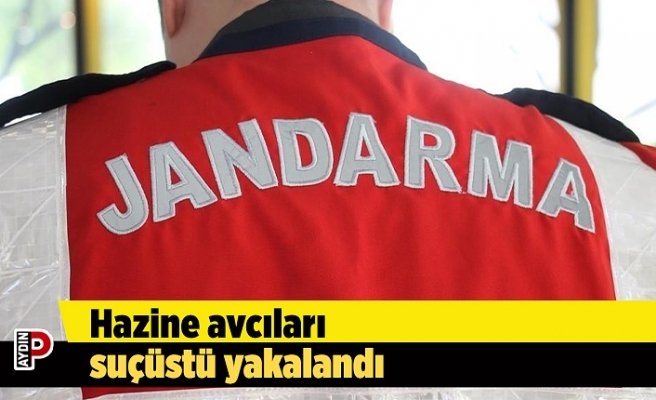 Hazine avcıları suçüstü yakalandı