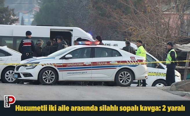 Husumetli iki aile arasında silahlı sopalı kavga: 2 yaralı