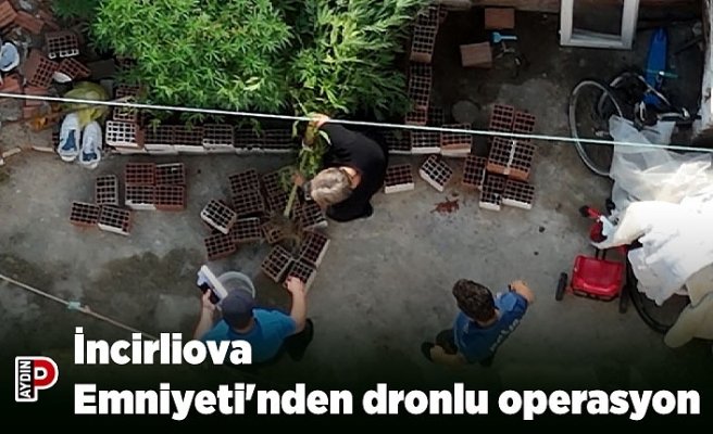 İncirliova Emniyeti'nden dronlu operasyon