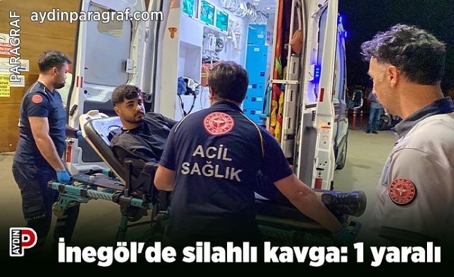 İnegöl'de silahlı kavga: 1 yaralı