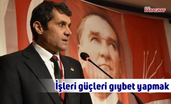 İşleri güçleri gıybet yapmak