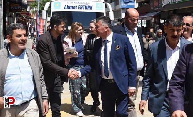 İyi Partili Ahmet Ertürk’ten Köşk’te gövde gösterisi