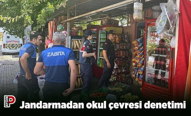 Jandarmadan okul çevresi denetimi