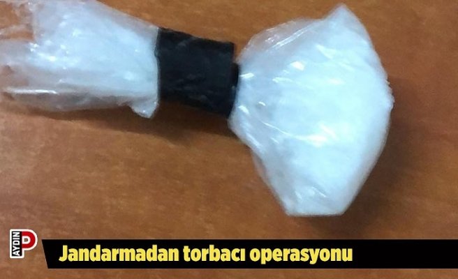 Jandarmadan torbacı operasyonu