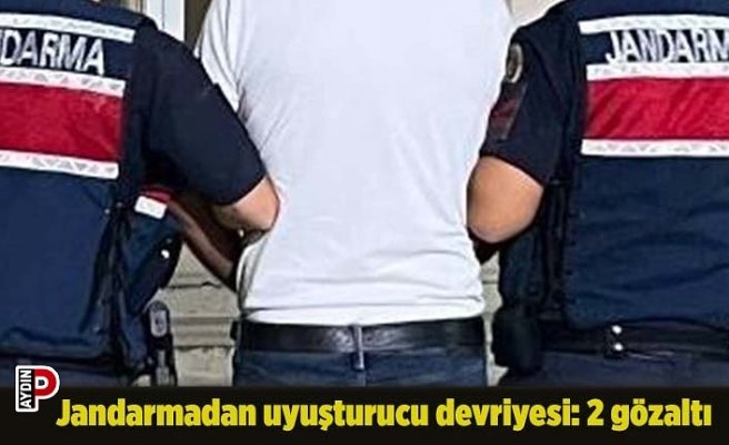Jandarmadan uyuşturucu devriyesi: 2 gözaltı