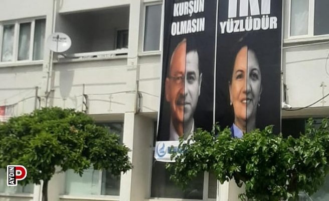 Kanuna aykırı pankartın indirilmesine karar verildi