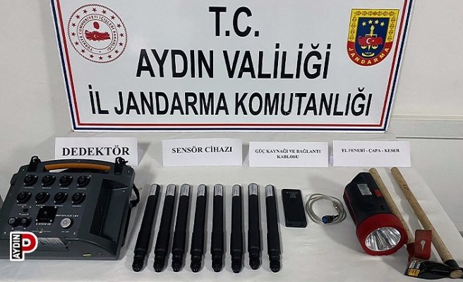 Karacasu’da tarihi eser operasyonu: 1 gözaltı