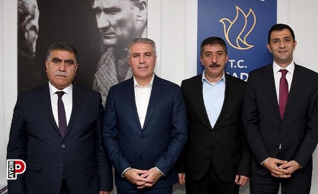 Kars İl Başkanı Toraman’dan Başkan Yardımcısı Turan’a geçmiş olsun ziyareti