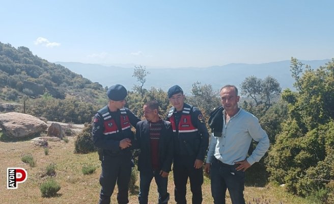 Kaybolan zihinsel engelli vatandaşı jandarma ekipleri buldu