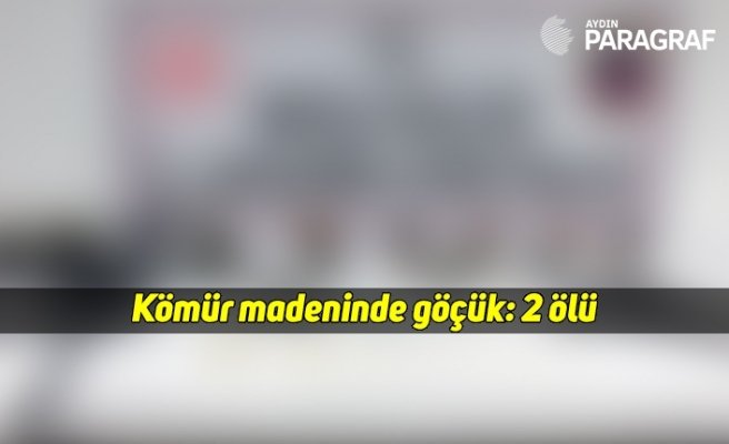 Kömür madeninde göçük: 2 ölü