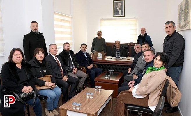 Kuşadası Cemevi’ne Başkan Ömer Günel’den nezaket ziyareti