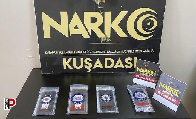 Kuşadası Emniyeti uyuşturucuya geçit vermiyor