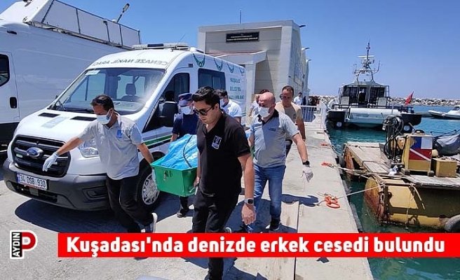Kuşadası'nda denizde erkek cesedi bulundu