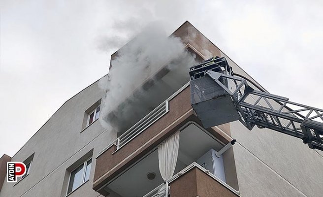 Kuşadası’nda korkutan yangın