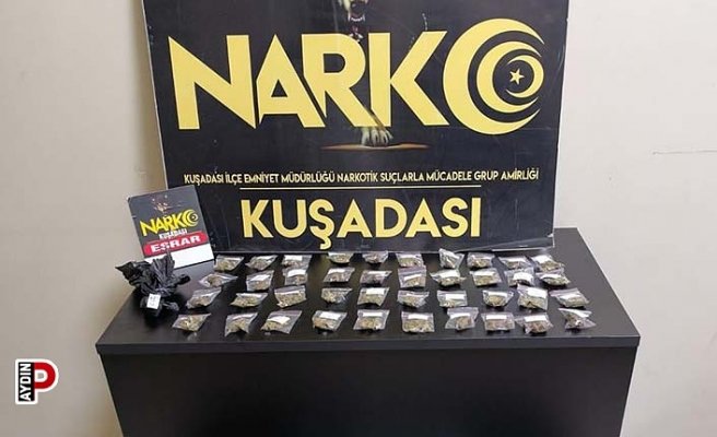 Kuşadası’nda narkotik operasyonu