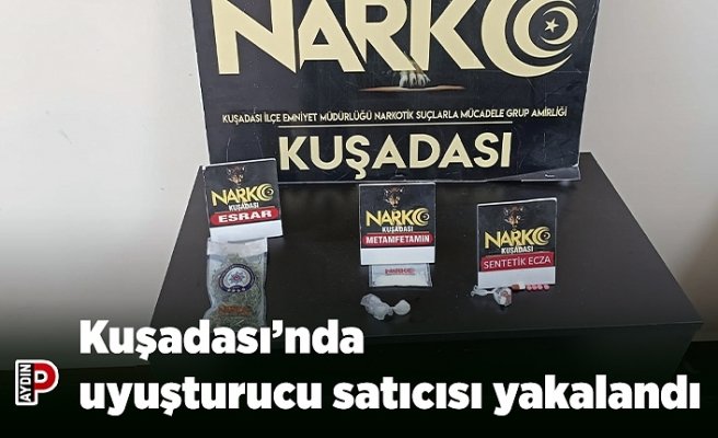 Kuşadası’nda uyuşturucu satıcısı yakalandı