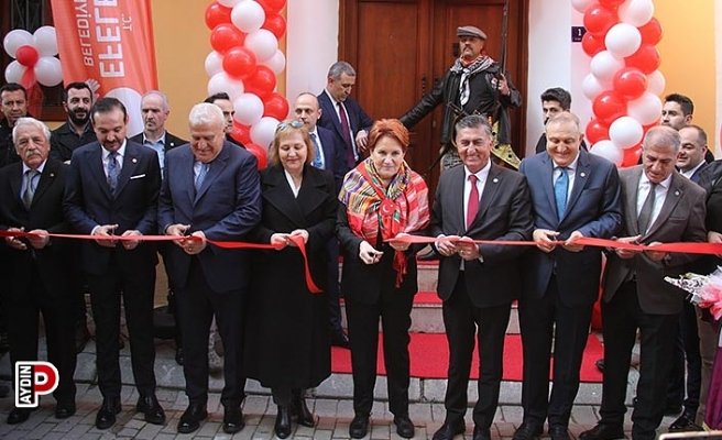 Kuvayi Milliye Anı Evi’nin açılışını İYİ Parti Genel Başkanı Akşener yaptı