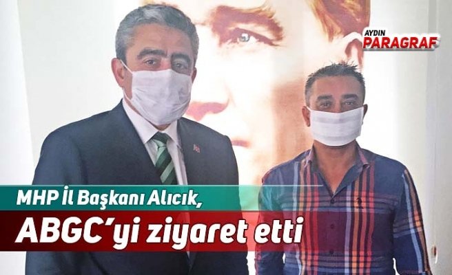 MHP İl Başkanı Alıcık, ABGC’yi ziyaret etti