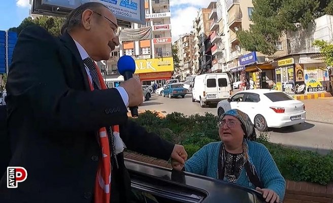 Milletvekili adayı Aksu Aydın'a eski bayramları hatırlattı