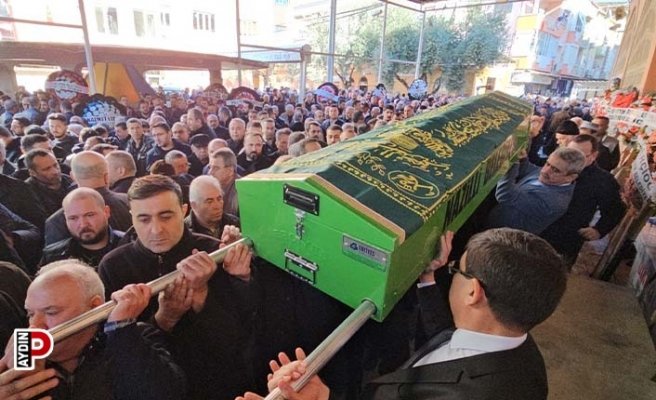 Motosiklet kazasında ölen Öğünçlü, son yolculuğuna uğurlandı