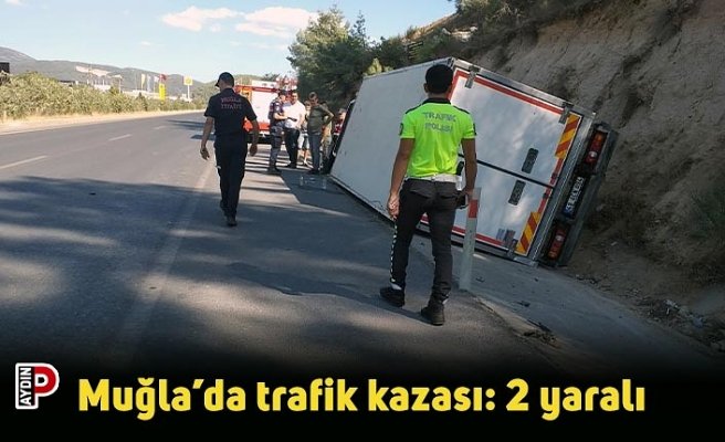 Muğla’da trafik kazası: 2 yaralı