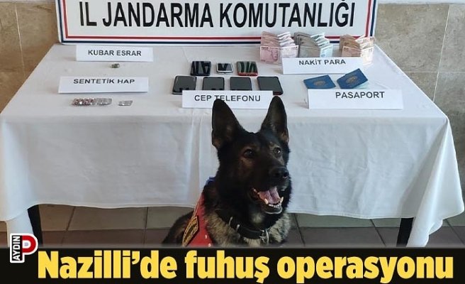 Nazilli’de fuhuş operasyonu