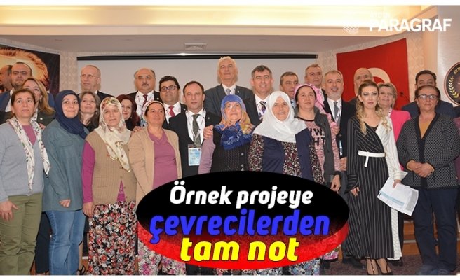 Örnek projeye çevrecilerden tam not