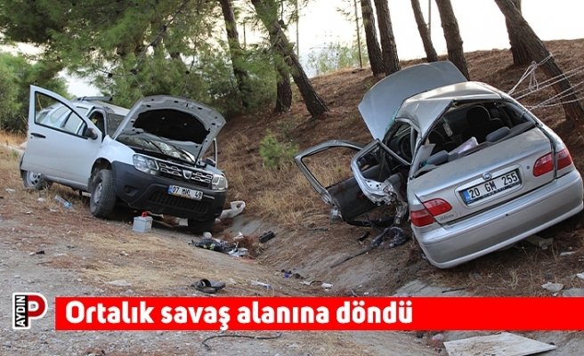 Ortalık savaş alanına döndü