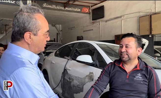 Sanayi esnafı CHP’li Tezcan’a dert yandı: 1 kutu boya 130 liradan 1.200 liraya çıktı