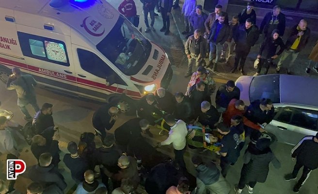 Söke'de motosiklet yayaya çarptı