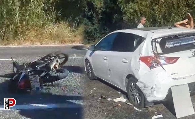 Söke'de trafik kazası: 2 ağır yaralı