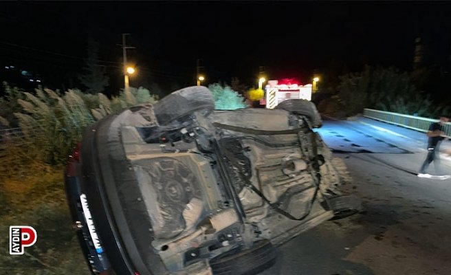 Söke'de trafik kazası:2 yaralı