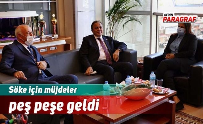 Söke için müjdeler peş peşe geldi