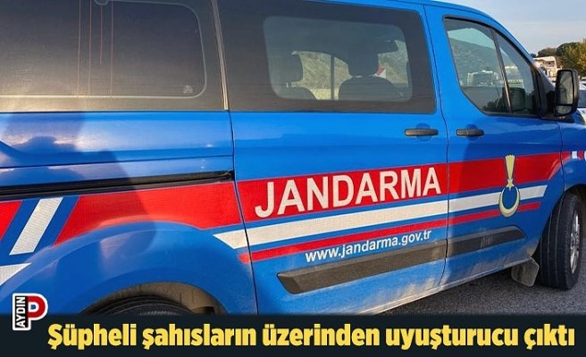 Şüpheli şahısların üzerinden uyuşturucu çıktı