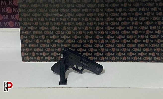 Şüpheli şahsın üzerinden tabanca ele geçirildi