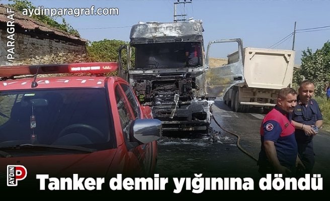 Tanker demir yığınına döndü