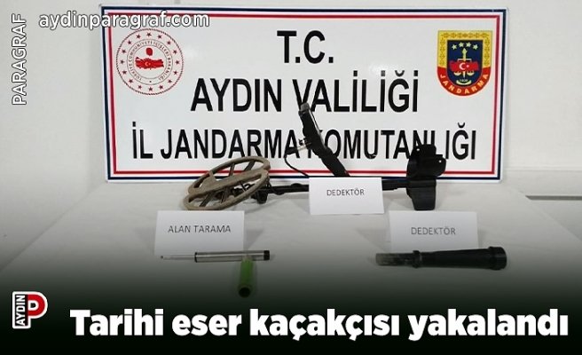 Tarihi eser kaçakçısı yakalandı