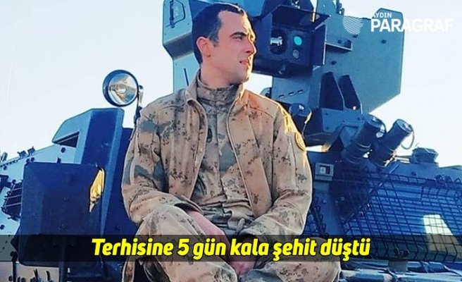 Terhisine 5 gün kala şehit düştü