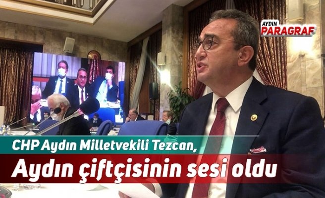 Tezcan, Aydın çiftçisinin sesi oldu