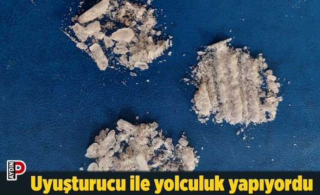 Uyuşturucu ile yolculuk yapıyordu