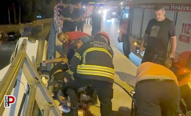 Vücuduna demir boru saplanan sürücü hayatını kaybetti