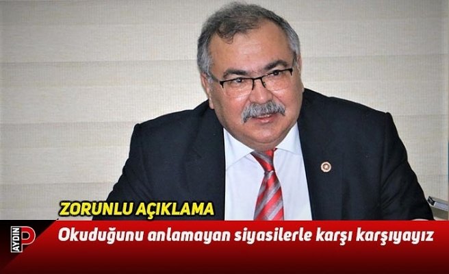 Zorunlu Açıklama: Okuduğunu anlamayan siyasilerle karşı karşıyayız